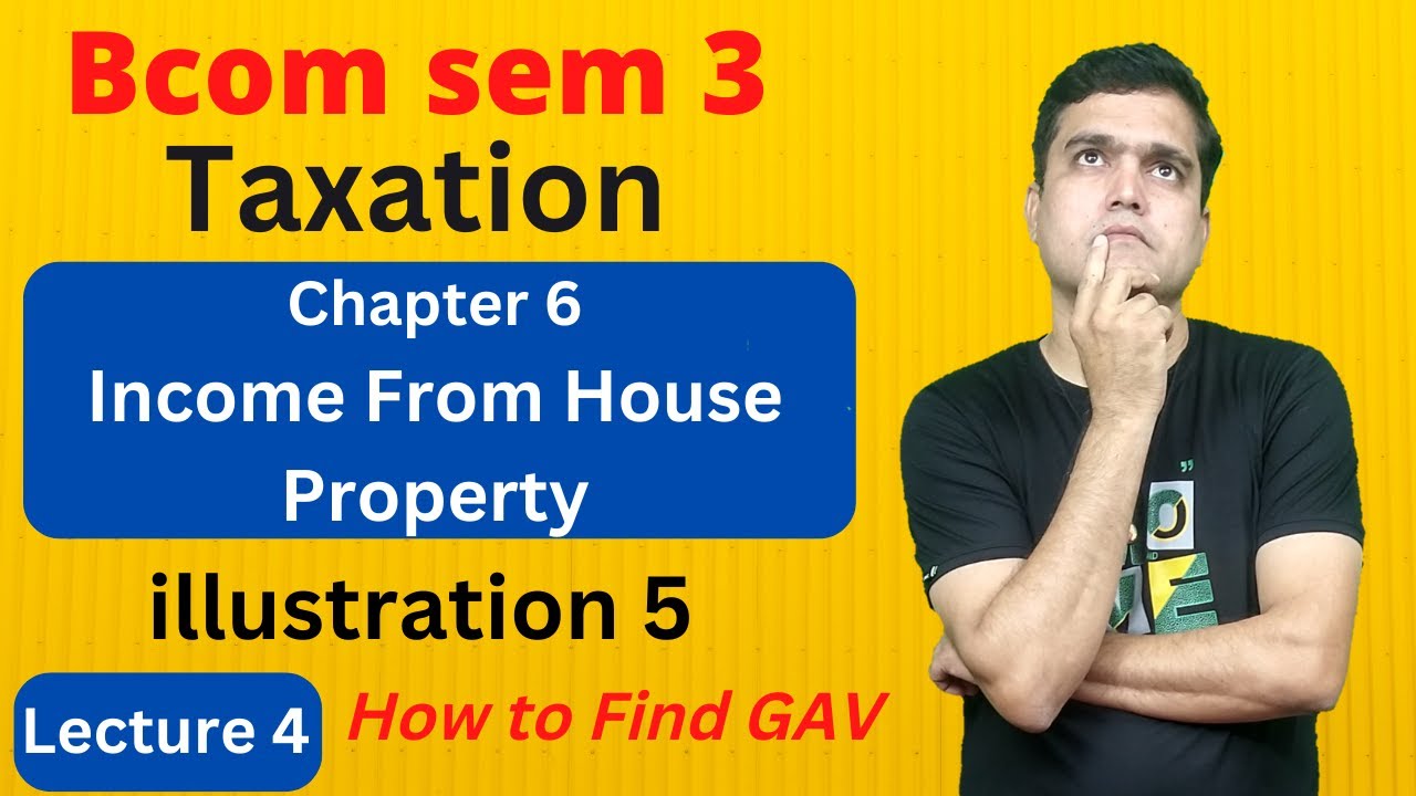 Bcom Sem 3 Taxation | B.com Sem 3 Taxation | Taxation Income From House ...