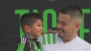 Austin FC young fan’s celebration gains attention from MLS | FOX 7 Austin