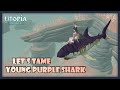 How to tame young purple shark | utopia origin |