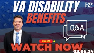 VA Disability Benefits Q+A with Matthew Hill!