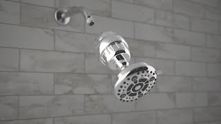 Aqua Earth How To Install Shower Filter Shower Head Set - AquaEarth shower filter for hard water