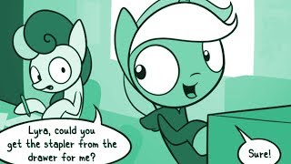 [MLP Comic Dub] Silly Lyra: Drawer (comedy)