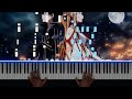 catch the moment sword art online movie ordinal scale piano animenz ai cover