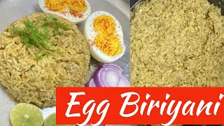 ಮೊಟ್ಟೆ ಬಿರಿಯಾನಿ|Egg Biriyani | Egg rice | #egg #recipe #easyrecipe #tastyrecipes #food #kannada