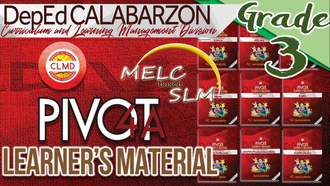 Deped Modules For Grade 3