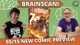 BrainScan 5/15 New Comic Preview Godzilla Doom Garbage Night Green Brain Comics