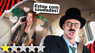 FINGI SER MOTORISTA DE UBER E ESPIONEI A MINHA NAMORADA!