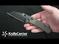 kansept knives dirk pinkerton main street crossbar lock folding knife