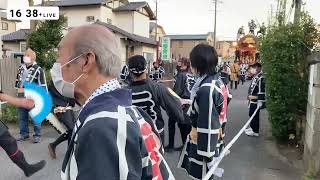 【LIVE】二区〜八街神社大祭～千葉県八街市2022年11月6日