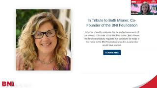 BNI Talks   BNI Foundation and Business Voices with Becky Isbell