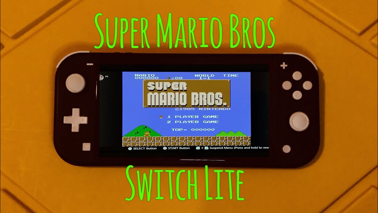 Super Mario Bros Gameplay En Nintendo Switch Lite - YouTube