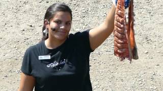 Athabascan Fish Camp at Chena Village, Native Alaskan