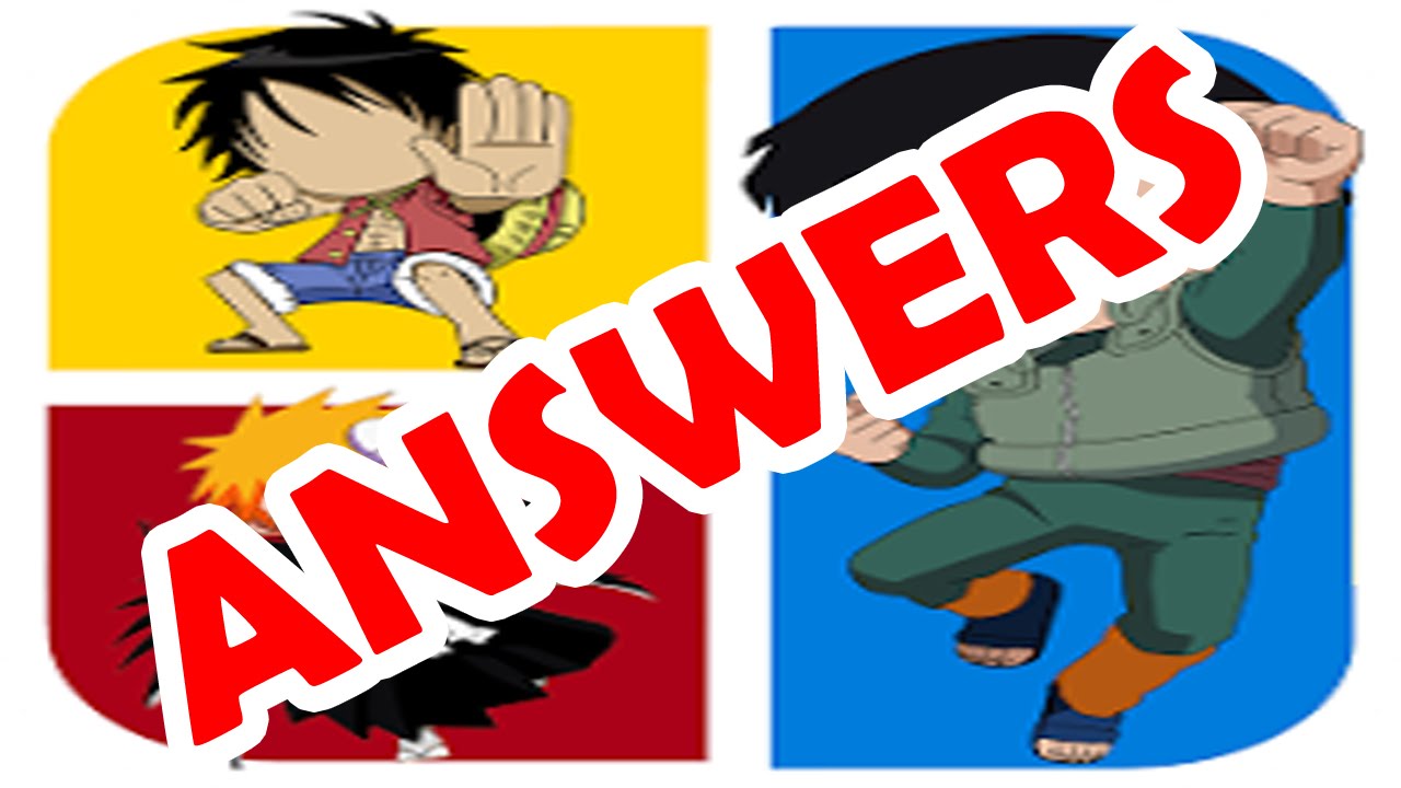 Guess The Anime Manga Quiz Level 1 10 All Answers Walkthrough
