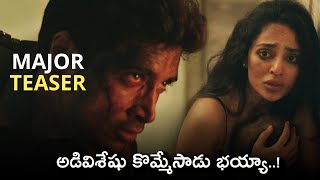 MAJOR Telugu Movie Release Teaser | Adivi Sesh | Sobhita | Saiee Manjrekar | Mahesh Babu