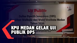 KPU Medan Gelar Uji Publik Daftar Pemilih Sementara