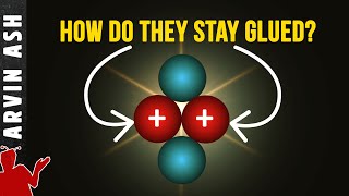 Why Don't Protons Fly Apart in the Nucleus of Atoms? RESIDUAL Strong Force Expla