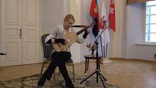 Ieva Baltmiskyte - live at Panemune castle/Sanz - Preludio, o Capricho and Canarios (camera sound)