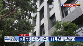 北市大龍市場重建後試營運  大走文青風－民視新聞