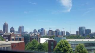 Atlanta skyline growing (timelapse)