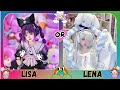 Lisa Or Lena  | Kuromi Vs Cinnamoroll | 💌💌#kuromi #cinnamoroll #sanrio #sanrioedition #subscribe #fy