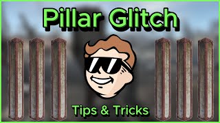 Pillar Glitch - Building Tips & Tricks - Fallout 4 - 4K