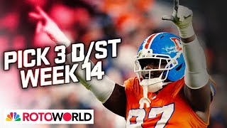 Seahawks, Broncos, Jaguars top Defense (D/ST) Start 'Em/Sit 'Em for Week 14 | Rotoworld | NFL on NBC