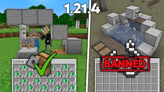 New TRIPWIRE HOOK + EMERALD FARM 🤑 Easy! for Minecraft 1.21.4