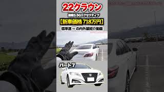 【22クラウン前期】パート７紹介！「トヨタ クラウン3.5Gエグゼクティブ」