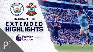 Manchester City v. Southampton | PREMIER LEAGUE HIGHLIGHTS | 10/8/2022 | NBC Sports
