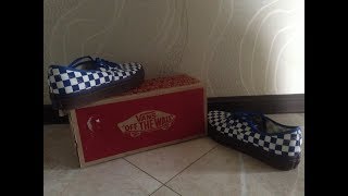 Распаковка VANS AUTHENTIC + как отличить от подделки