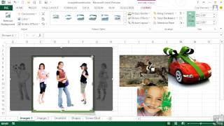 Microsoft Excel 2013 Tutorial | Formatting Graphical Objects
