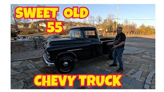 Sweet Old 55 Chevy Truck !