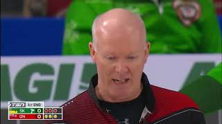 Draw 11 - 2022 Tim Hortons Brier - Flasch (SK) vs. Howard (ON)