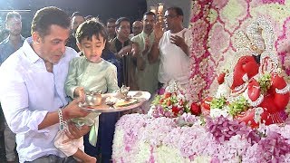 Salman Khan's Ganesh Utsav Celebration 2019 - Aarti Of Ganeshji @Salman Khan's House