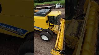 AGRICULTURA - NEW HOLLAND - COLHEITA DO SOJA #insta #automobile