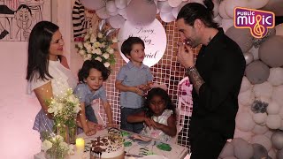 Sunny Leone Celebrates Her Husband Daniel Weber Birthday With Kids
