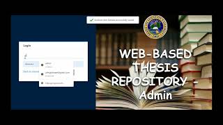 Web Based Thesis Repository