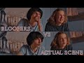 Stranger Things: Bloopers vs Actual Scene