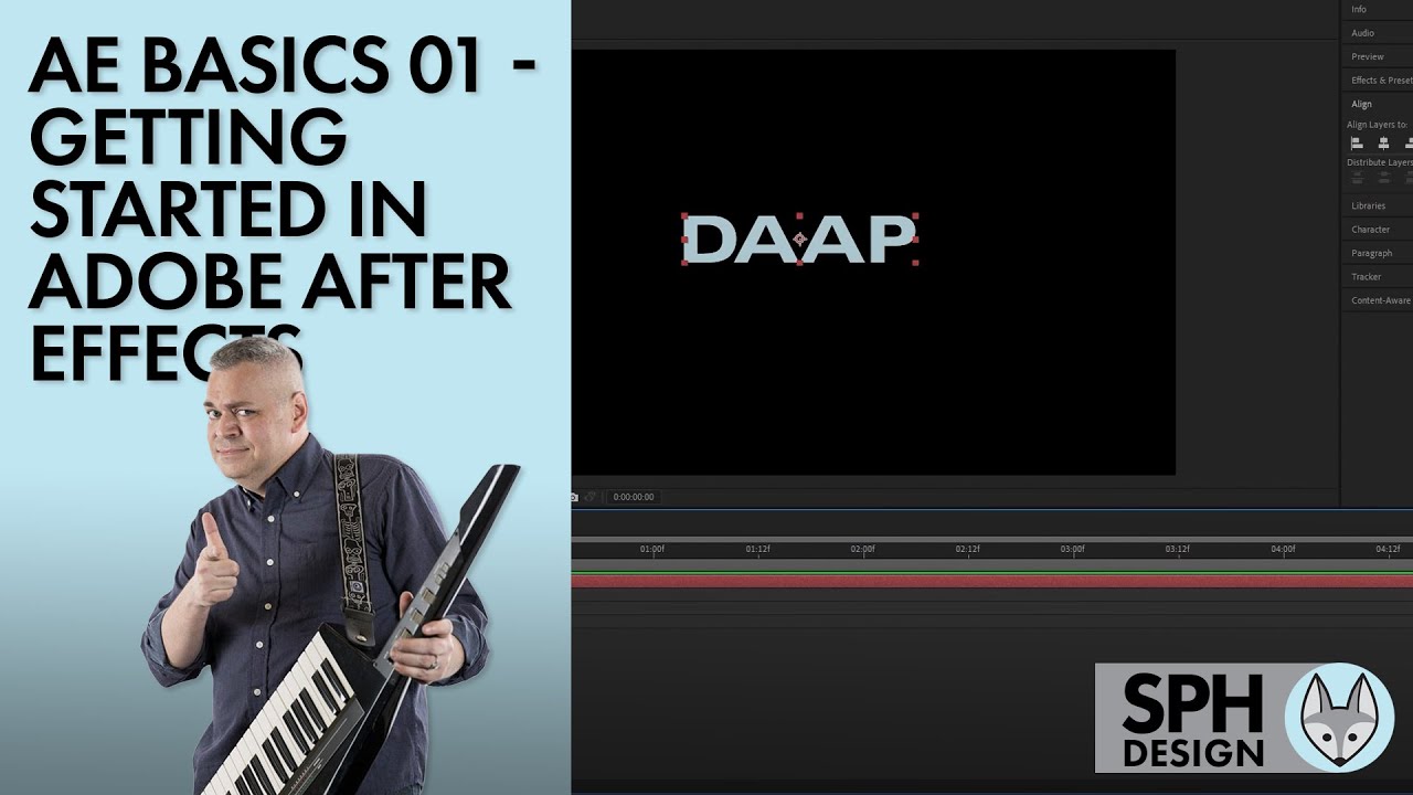 After Effects Basics 01 - Getting Started - YouTube