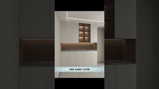 Design of a 68 m² apartment with three bedrooms