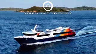 Spotting Drone Ferry Mv. Ocean Dragon 6- Armada Laut Indonesia Official