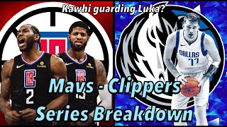 Dallas Mavericks vs. Los Angeles Clippers Series I Kawhi Guarding Luka, X-factors and adjustments