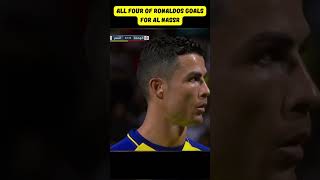 All four of Ronaldos goals for Al Nassr! #ronaldoalnassr #alnassrronaldo #ronald