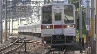 東武10030系快速池袋ゆき下板橋駅通過