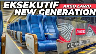 EKSEKUTIF TERBARU MAKIN ELEGAN DAN CANGGIH!! Naik Kereta Api Argo Lawu New Generation Solo - Jakarta