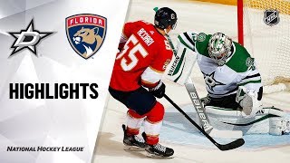 NHL Highlights | Stars @ Panthers 12/20/19