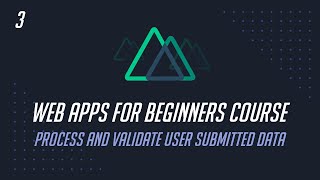 3. Process and Validate User Submitted Data with Express and Node.js