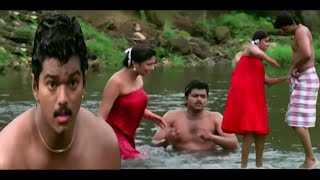 #vijay என்ன திரு திருன்னு முழிக்கிற  துண்டு தண்ணியோட போயிடிச்சு   Vishnu #comedy #senthil #sangavi