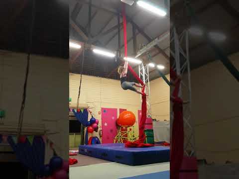 Aerial silk routine April 2018 Aerial silk routine April 2018