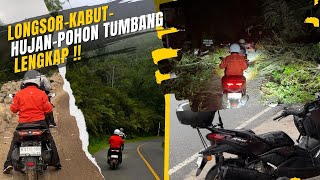 Touring motor banyak cobaannya..